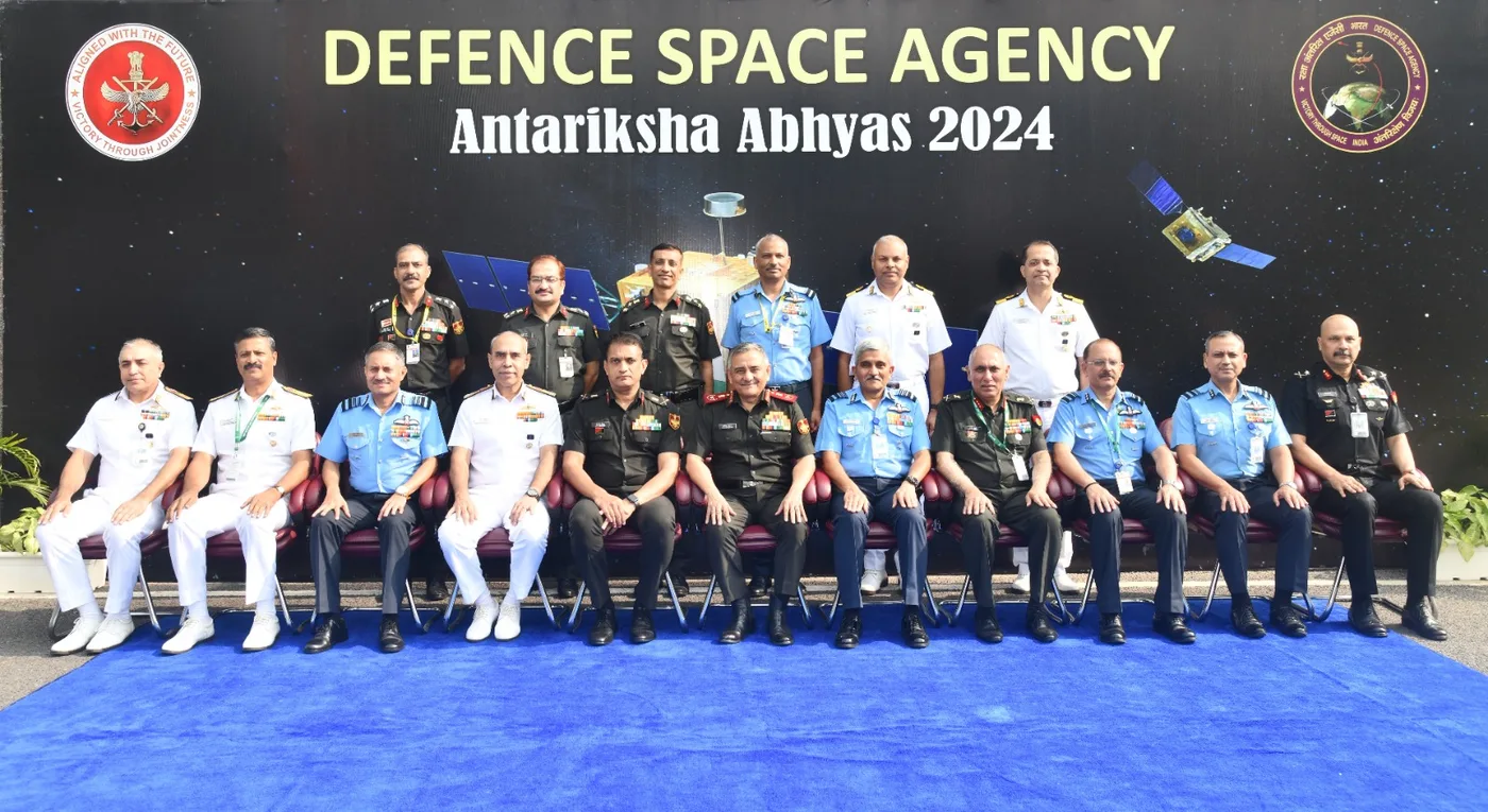 Defence Space Agency Exercise Antariksha Abhyas 2024, a military space and cyber deterrence simulation